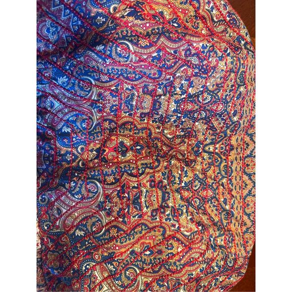 Haute hippie boho peasant fairy whimsical flutter sleeve  paisley maxi dress 6 - Picture 9 of 10